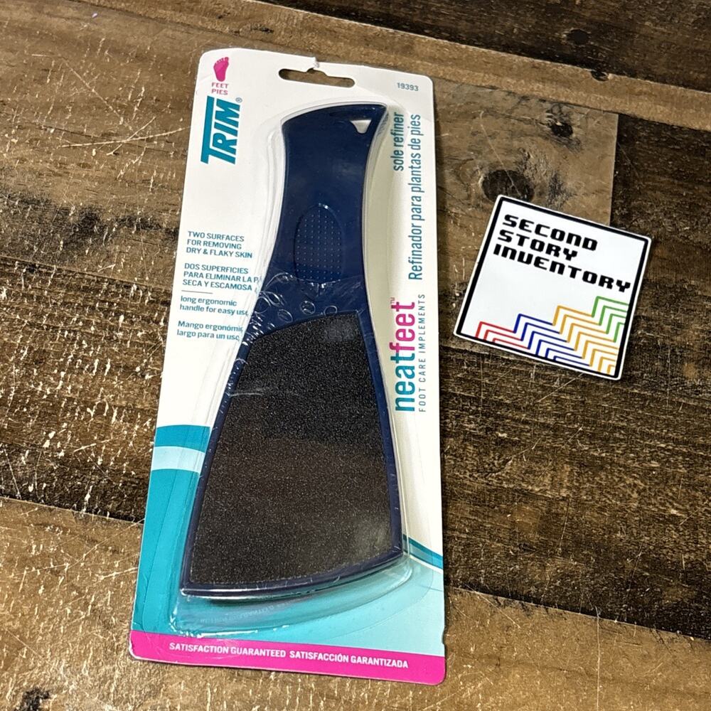 Trim Foot Care Implements Neat Feet Sole Refiner with Two Surfaces Self Care